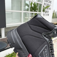 Cheap Prada High Tops Shoes For Men #989536 Replica Wholesale [$100.00 USD] [ITEM#989536] on Replica Prada High Top Shoes