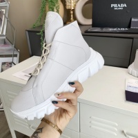 Cheap Prada High Tops Shoes For Men #989540 Replica Wholesale [$98.00 USD] [ITEM#989540] on Replica Prada High Top Shoes