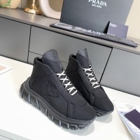 Cheap Prada High Tops Shoes For Women #989545 Replica Wholesale [$96.00 USD] [ITEM#989545] on Replica Prada High Top Shoes