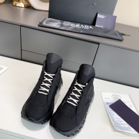 Cheap Prada High Tops Shoes For Men #989546 Replica Wholesale [$98.00 USD] [ITEM#989546] on Replica Prada High Top Shoes