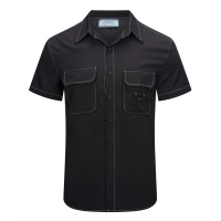 Prada Shirts Short Sleeved For Men #991639