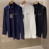 Cheap Dolce &amp; Gabbana D&amp;G Shirts Long Sleeved For Men #994198 Replica Wholesale [$56.00 USD] [ITEM#994198] on Replica Dolce &amp; Gabbana D&amp;G Shirts