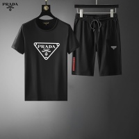 Prada Tracksuits Short Sleeved For Men #995186