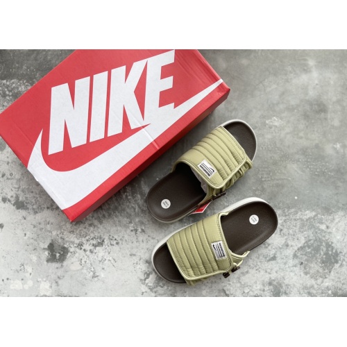 Cheap Nike Slippers For Men #1000156 Replica Wholesale [$64.00 USD] [ITEM#1000156] on Replica Nike Slippers