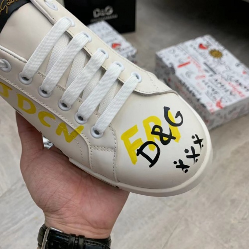 Cheap Dolce &amp; Gabbana D&amp;G Casual Shoes For Women #1001588 Replica Wholesale [$105.00 USD] [ITEM#1001588] on Replica Dolce &amp; Gabbana D&amp;G Casual Shoes