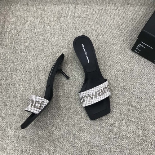 Cheap Alexander Wang Slippers For Women #1002628 Replica Wholesale [$92.00 USD] [ITEM#1002628] on Replica Alexander Wang Slippers