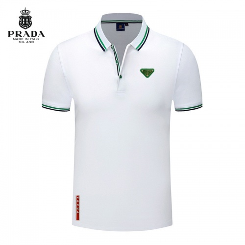 Cheap Prada T-Shirts Short Sleeved For Men #1003024 Replica Wholesale [$29.00 USD] [ITEM#1003024] on Replica Prada T-Shirts