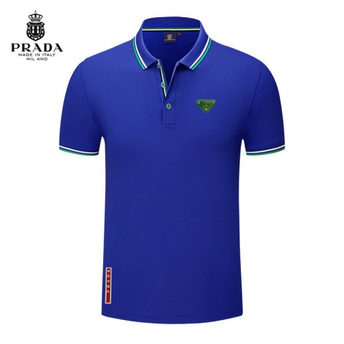 Cheap Prada T-Shirts Short Sleeved For Men #1003028 Replica Wholesale [$29.00 USD] [ITEM#1003028] on Replica Prada T-Shirts