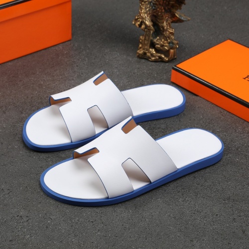 Cheap Hermes Slippers For Men #1003240 Replica Wholesale [$48.00 USD] [ITEM#1003240] on Replica Hermes Slippers