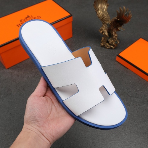 Cheap Hermes Slippers For Men #1003240 Replica Wholesale [$48.00 USD] [ITEM#1003240] on Replica Hermes Slippers