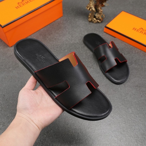 Cheap Hermes Slippers For Men #1003243 Replica Wholesale [$48.00 USD] [ITEM#1003243] on Replica Hermes Slippers