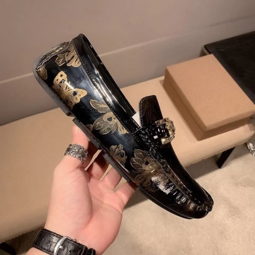 Cheap Versace Leather Shoes For Men #1003341 Replica Wholesale [$82.00 USD] [ITEM#1003341] on Replica Versace Leather Shoes