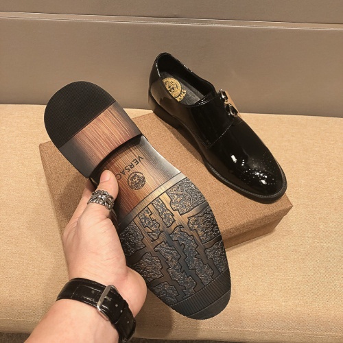 Cheap Versace Leather Shoes For Men #1003362 Replica Wholesale [$88.00 USD] [ITEM#1003362] on Replica Versace Leather Shoes