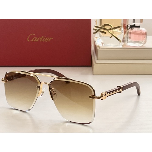 Cheap Cartier AAA Quality Sunglassess #1003519 Replica Wholesale [$56.00 USD] [ITEM#1003519] on Replica Cartier AAA Quality Sunglassess
