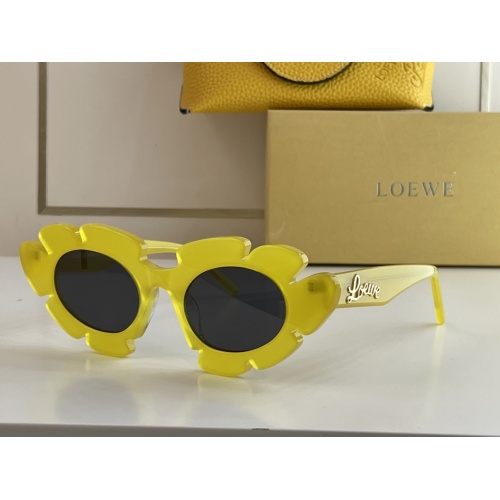 Cheap LOEWE AAA Quality Sunglasses #1003883 Replica Wholesale [$60.00 USD] [ITEM#1003883] on Replica LOEWE AAA Quality Sunglasses