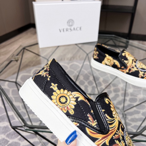 Cheap Versace Casual Shoes For Men #1004799 Replica Wholesale [$68.00 USD] [ITEM#1004799] on Replica Versace Casual Shoes