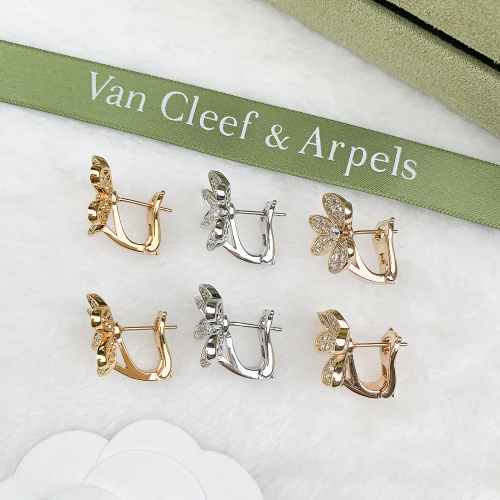 Cheap Van Cleef &amp; Arpels Earrings For Women #1006068 Replica Wholesale [$36.00 USD] [ITEM#1006068] on Replica Van Cleef &amp; Arpels Earrings