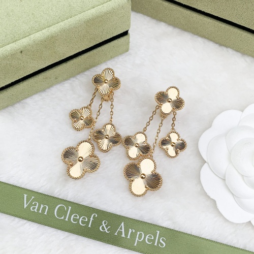 Cheap Van Cleef &amp; Arpels Earrings For Women #1006073 Replica Wholesale [$41.00 USD] [ITEM#1006073] on Replica Van Cleef &amp; Arpels Earrings