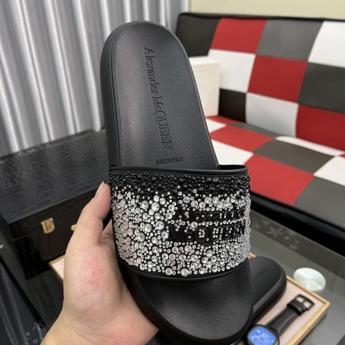 Cheap Alexander McQueen Slippers For Men #995867 Replica Wholesale [$64.00 USD] [ITEM#995867] on Replica Alexander McQueen Slippers