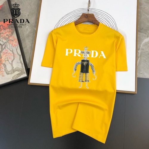 Cheap Prada T-Shirts Short Sleeved For Unisex #996275 Replica Wholesale [$25.00 USD] [ITEM#996275] on Replica Prada T-Shirts