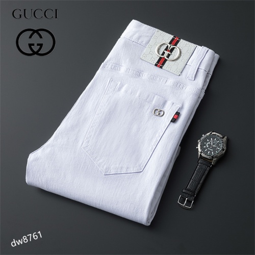 Cheap Gucci Jeans For Men #996345 Replica Wholesale [$40.00 USD] [ITEM#996345] on Replica Gucci Jeans