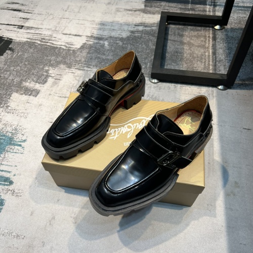 Cheap Christian Louboutin Leather Shoes For Men #996728 Replica Wholesale [$115.00 USD] [ITEM#996728] on Replica Christian Louboutin Leather Shoes