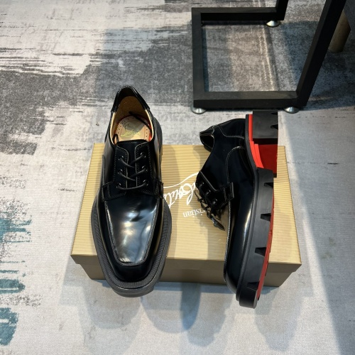 Cheap Christian Louboutin Leather Shoes For Men #996730 Replica Wholesale [$115.00 USD] [ITEM#996730] on Replica Christian Louboutin Leather Shoes