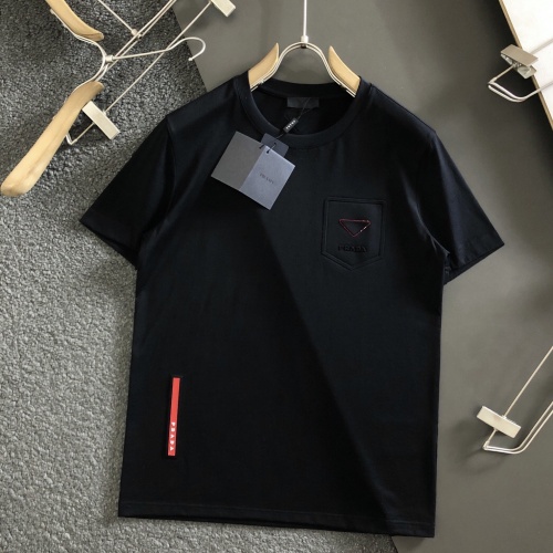 Cheap Prada T-Shirts Short Sleeved For Men #996965 Replica Wholesale [$60.00 USD] [ITEM#996965] on Replica Prada T-Shirts