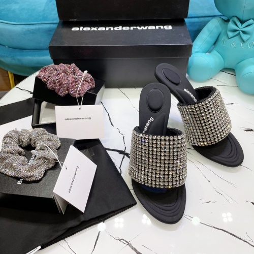 Cheap Alexander Wang Slippers For Women #996969 Replica Wholesale [$125.00 USD] [ITEM#996969] on Replica Alexander Wang Slippers