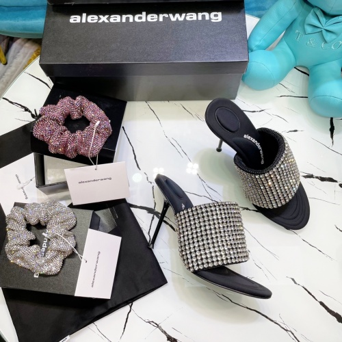 Cheap Alexander Wang Slippers For Women #996969 Replica Wholesale [$125.00 USD] [ITEM#996969] on Replica Alexander Wang Slippers