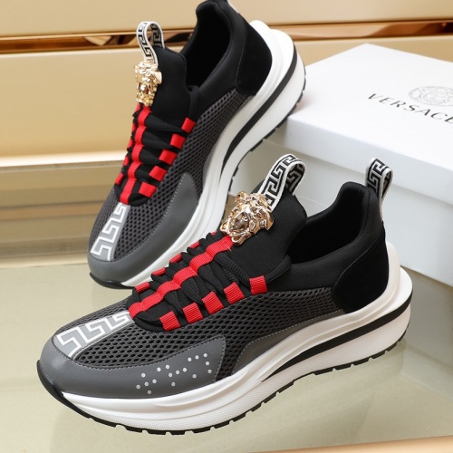 Cheap Versace Casual Shoes For Men #997838 Replica Wholesale [$88.00 USD] [ITEM#997838] on Replica Versace Casual Shoes