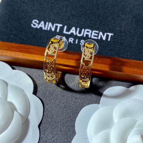 Cheap Yves Saint Laurent YSL Earrings For Women #998285 Replica Wholesale [$25.00 USD] [ITEM#998285] on Replica Yves Saint Laurent YSL Earrings
