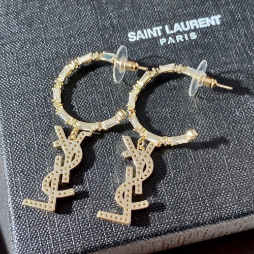 Cheap Yves Saint Laurent YSL Earrings For Women #998303 Replica Wholesale [$32.00 USD] [ITEM#998303] on Replica Yves Saint Laurent YSL Earrings