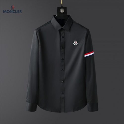 Cheap Moncler Shirts Long Sleeved For Men #999500 Replica Wholesale [$45.00 USD] [ITEM#999500] on Replica Moncler Shirts