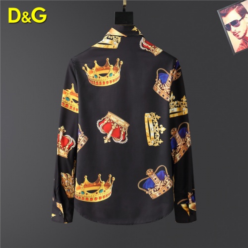 Cheap Dolce &amp; Gabbana D&amp;G Shirts Long Sleeved For Men #999507 Replica Wholesale [$45.00 USD] [ITEM#999507] on Replica Dolce &amp; Gabbana D&amp;G Shirts