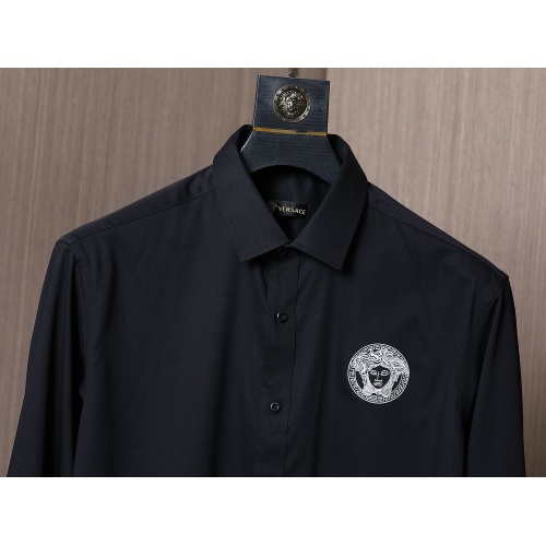 Cheap Versace Shirts Long Sleeved For Men #999552 Replica Wholesale [$40.00 USD] [ITEM#999552] on Replica Versace Shirts