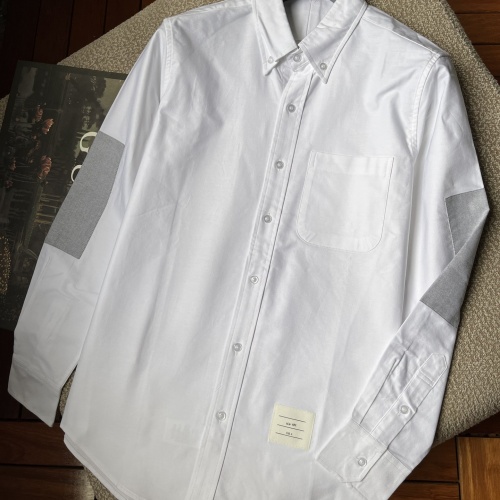Cheap Thom Browne TB Shirts Long Sleeved For Men #999562 Replica Wholesale [$52.00 USD] [ITEM#999562] on Replica Thom Browne TB Shirts