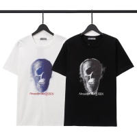 Cheap Alexander McQueen T-shirts Short Sleeved For Unisex #1004500 Replica Wholesale [$25.00 USD] [ITEM#1004500] on Replica Alexander McQueen T-shirts