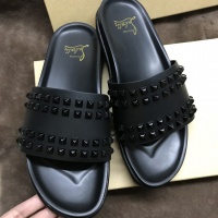 Cheap Christian Louboutin CL Slippers For Men #1005370 Replica Wholesale [$68.00 USD] [ITEM#1005370] on Replica Christian Louboutin CL Slippers