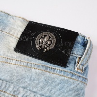 Cheap Chrome Hearts Jeans For Men #997276 Replica Wholesale [$60.00 USD] [ITEM#997276] on Replica Chrome Hearts Jeans