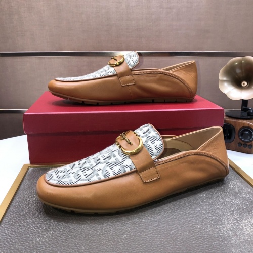 Cheap Salvatore Ferragamo Leather Shoes For Men #1006403 Replica Wholesale [$85.00 USD] [ITEM#1006403] on Replica Salvatore Ferragamo Leather Shoes