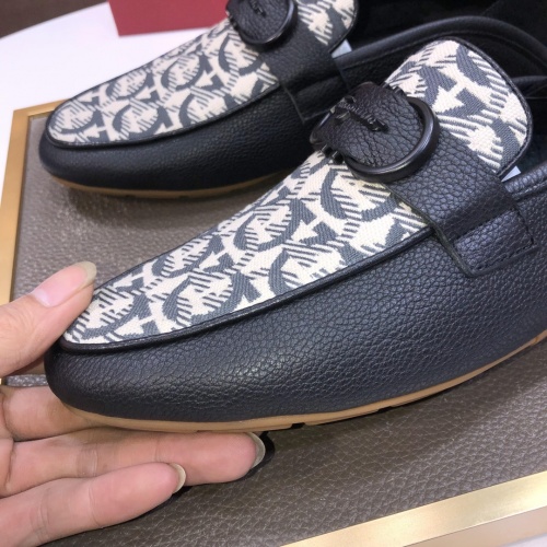 Cheap Salvatore Ferragamo Leather Shoes For Men #1006407 Replica Wholesale [$85.00 USD] [ITEM#1006407] on Replica Salvatore Ferragamo Leather Shoes