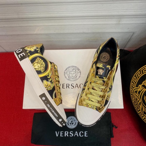 Cheap Versace Casual Shoes For Men #1006472 Replica Wholesale [$72.00 USD] [ITEM#1006472] on Replica Versace Casual Shoes