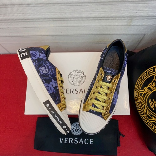 Cheap Versace Casual Shoes For Men #1006474 Replica Wholesale [$72.00 USD] [ITEM#1006474] on Replica Versace Casual Shoes