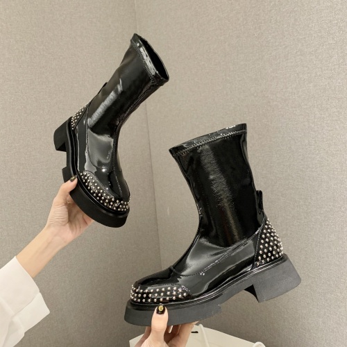 Cheap Alexander Wang Boots For Women #1006543 Replica Wholesale [$102.00 USD] [ITEM#1006543] on Replica Alexander Wang Boots