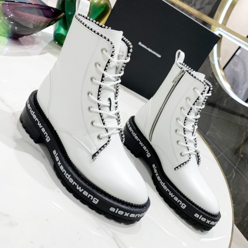 Cheap Alexander Wang Boots For Women #1006546 Replica Wholesale [$102.00 USD] [ITEM#1006546] on Replica Alexander Wang Boots