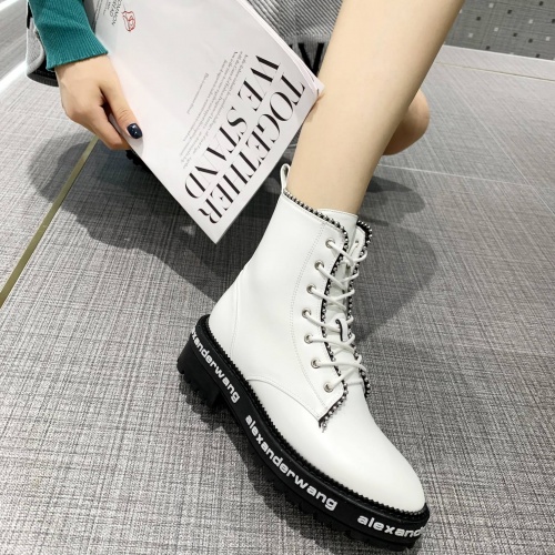 Cheap Alexander Wang Boots For Women #1006546 Replica Wholesale [$102.00 USD] [ITEM#1006546] on Replica Alexander Wang Boots