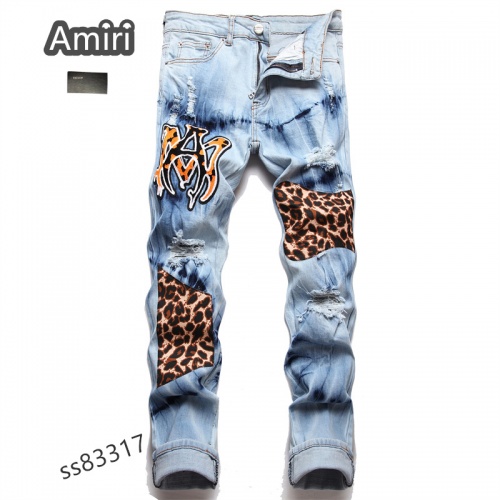 Cheap Amiri Jeans For Men #1006965 Replica Wholesale [$48.00 USD] [ITEM#1006965] on Replica Amiri Jeans