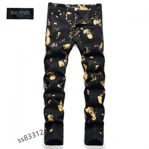 Cheap Balmain Jeans For Men #1006969 Replica Wholesale [$48.00 USD] [ITEM#1006969] on Replica Balmain Jeans