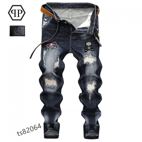Cheap Philipp Plein PP Jeans For Men #1006992 Replica Wholesale [$48.00 USD] [ITEM#1006992] on Replica Philipp Plein PP Jeans